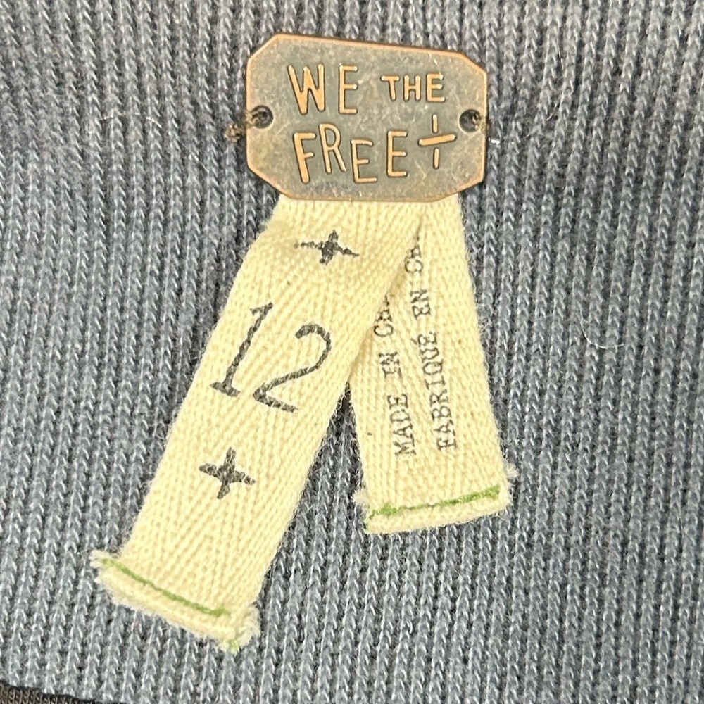 We The Free Blue Military Jacket - Picture 10 of 12